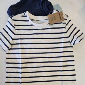 Set of 3 New Essential Baby Organic Cotton Tee Shirt